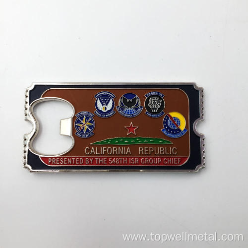Custom Zinc Alloy Metal Challenge Coin